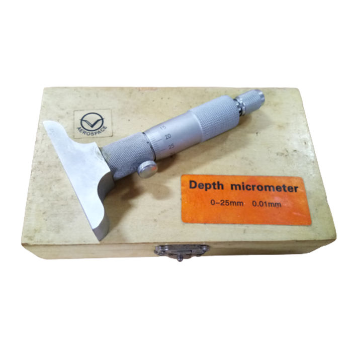 Depth Micrometer 0-25 mm