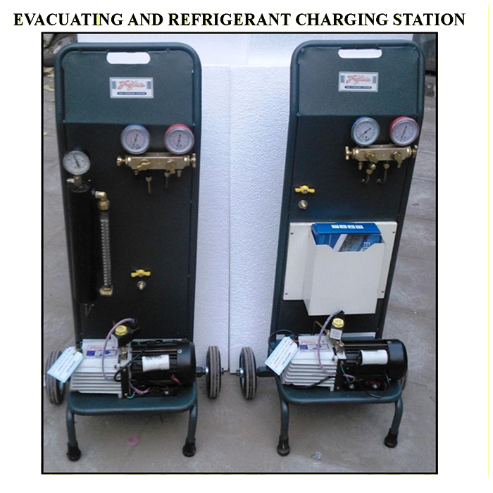 Evacuating & Refrigent Charging Station